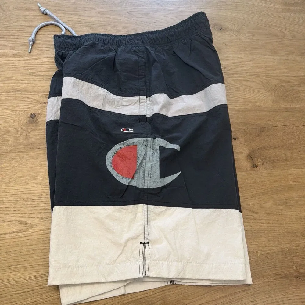 Mens  Champion Swim Trunks Lined Size Extra Large